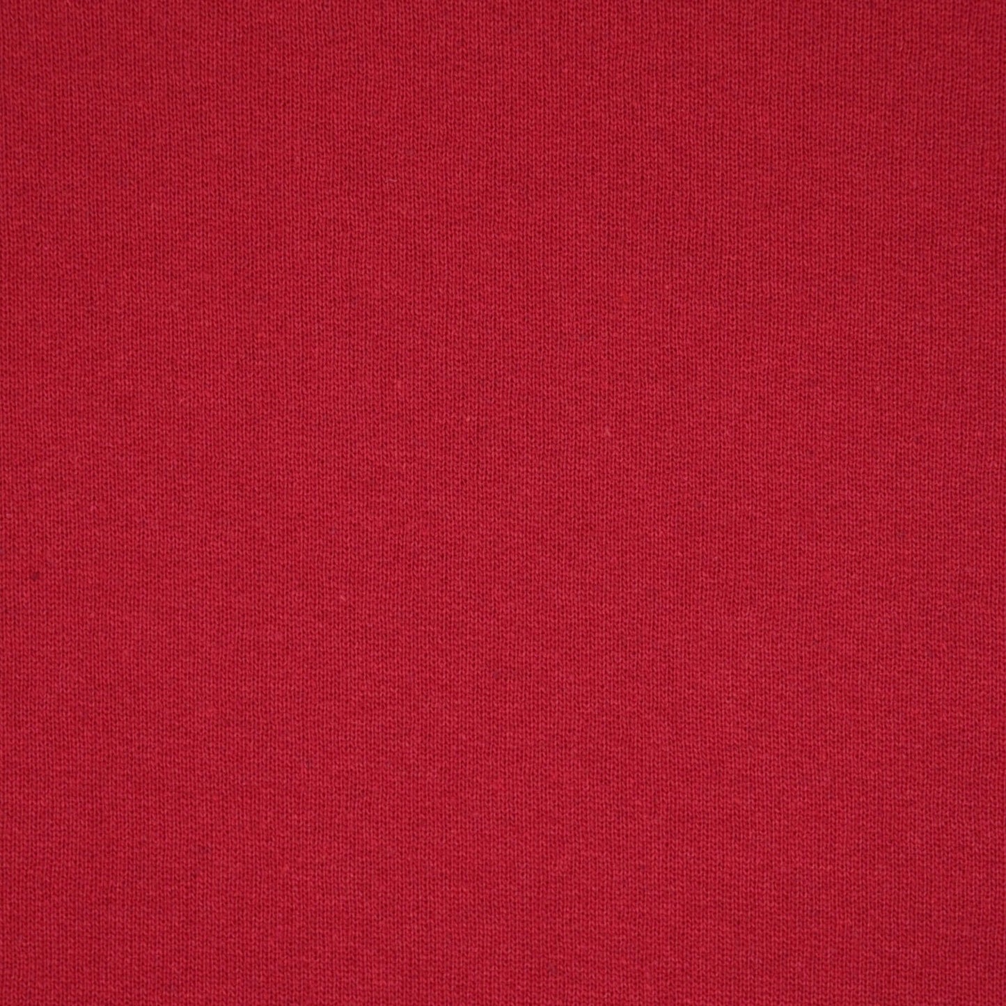 Red Fleece-Back Tubular Sweatshirt 1m