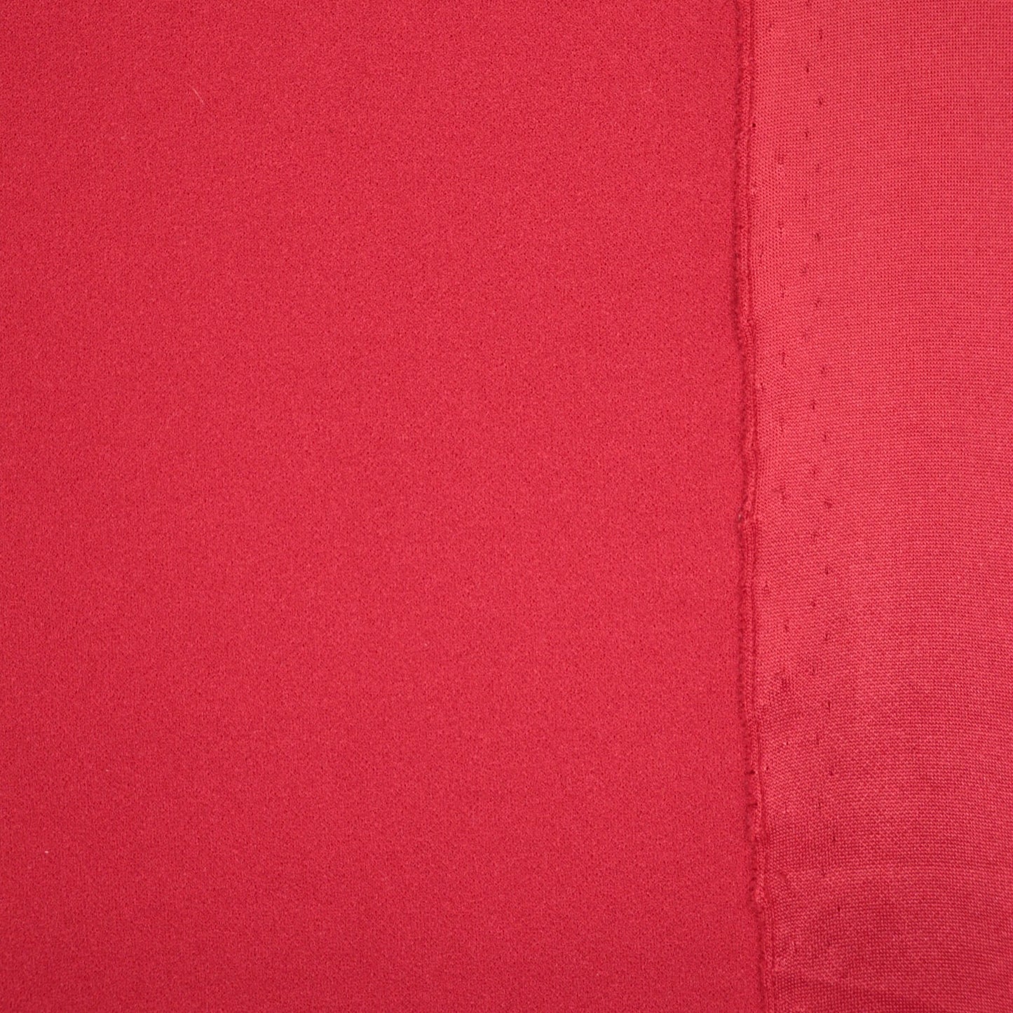 Red Scuba Crepe 1m