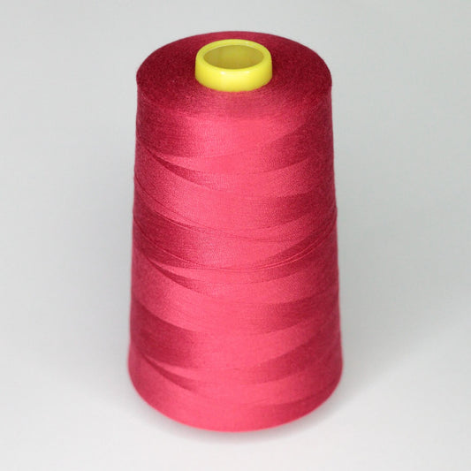 Red 120s Sewing Thread 5000 Yard Cone
