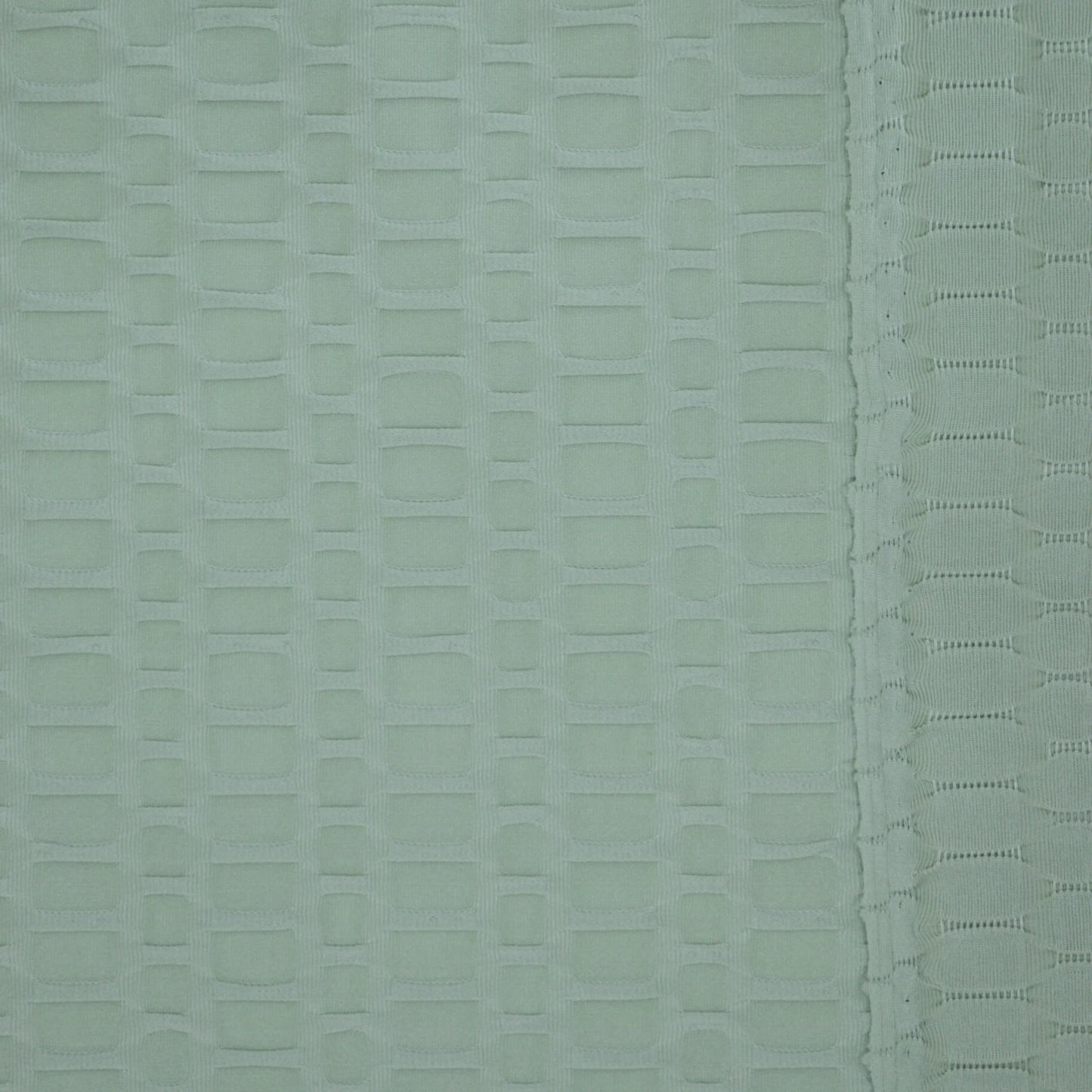 Sage Honeycomb Activewear Jersey per/metre