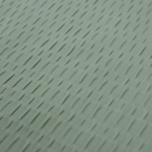 Sage Honeycomb Activewear Jersey per/metre