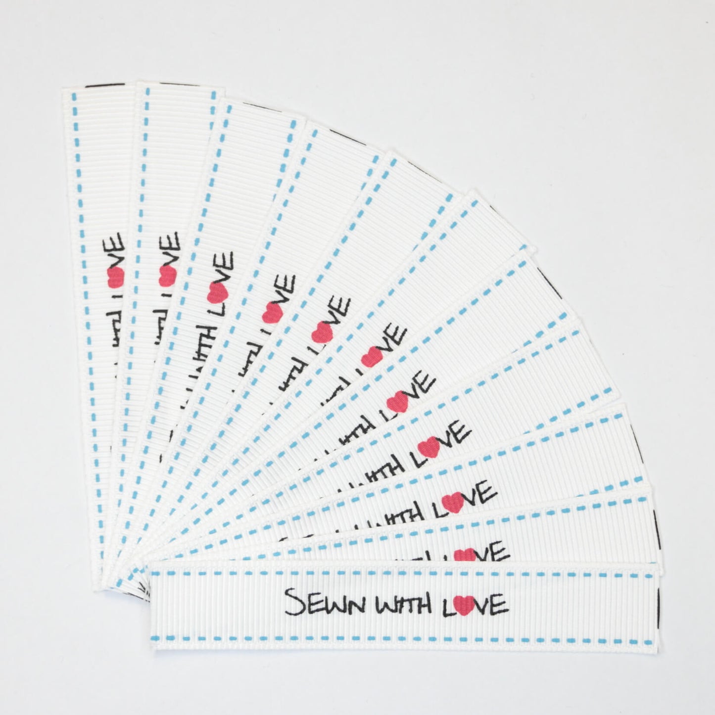 Sewn with Love White Labels 11pk