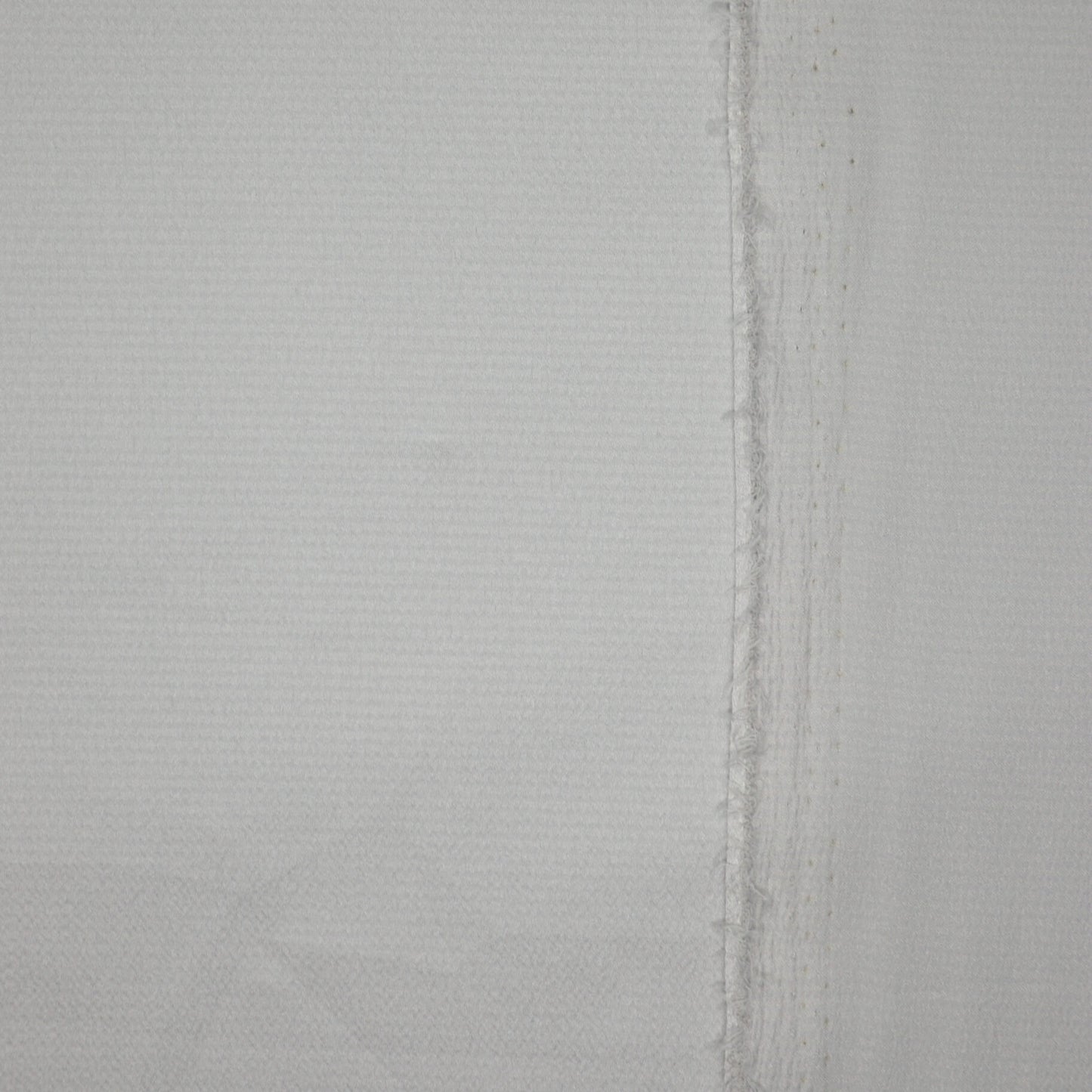 Silver Grey Satin Bubble Crepe per/metre