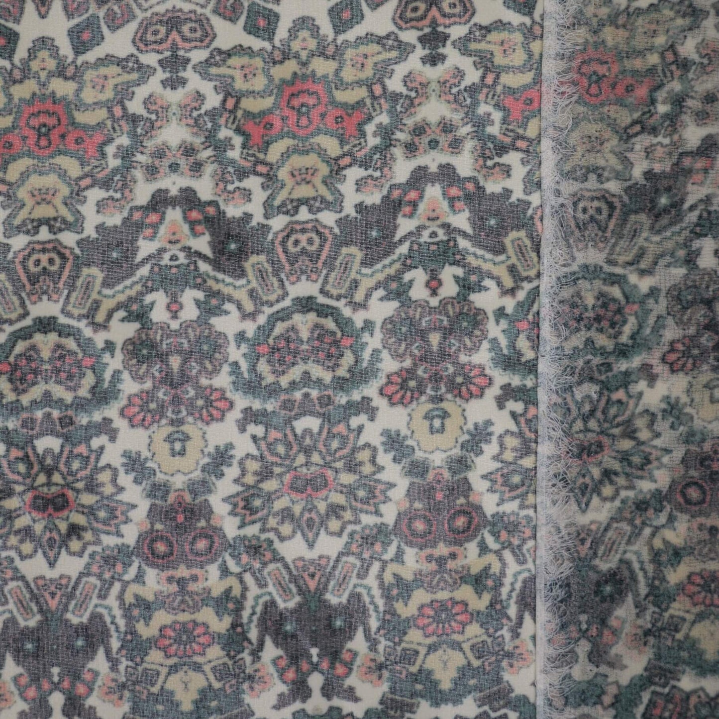 Tribal Print Chiffon per/metre