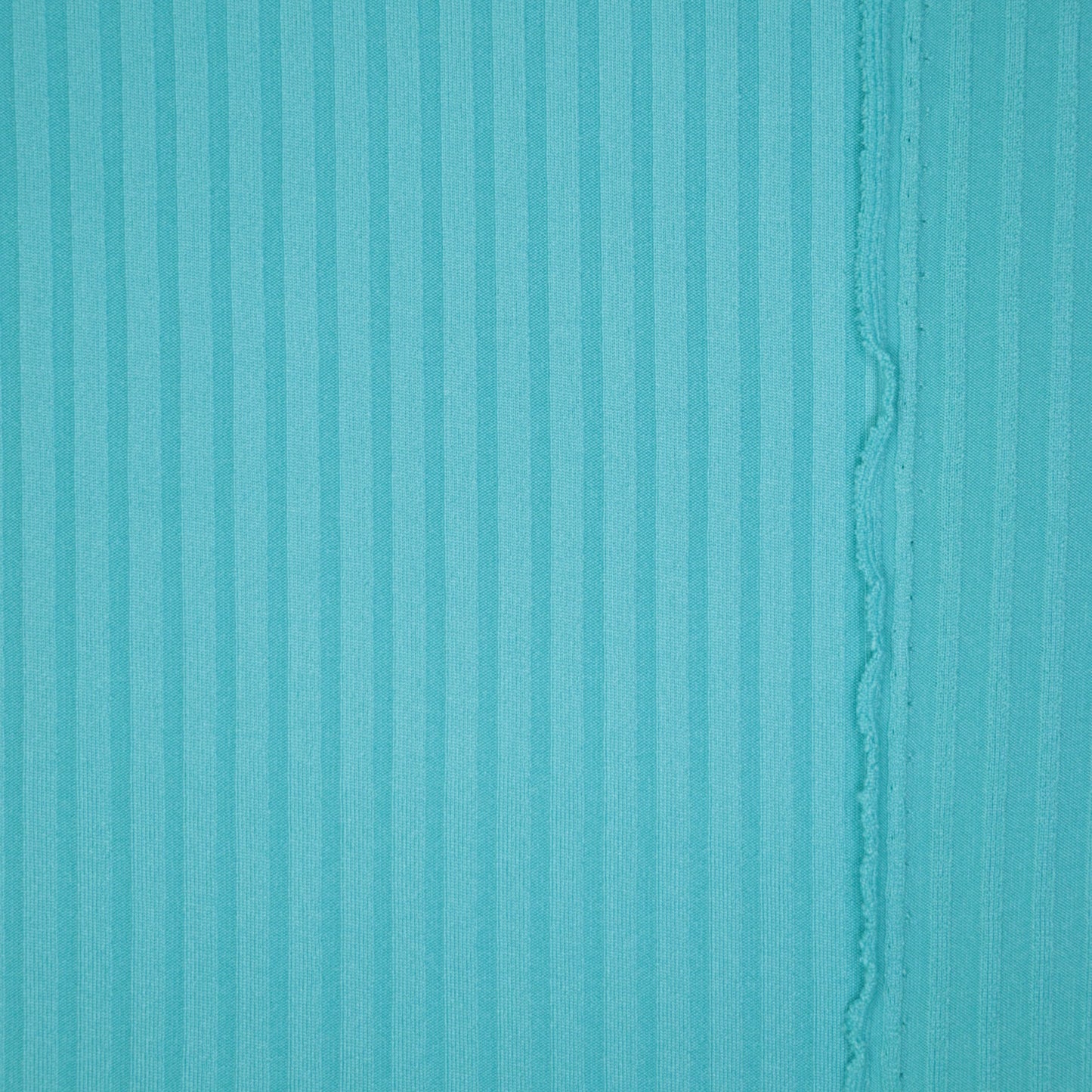 Turquoise Ribbed Jersey 1m