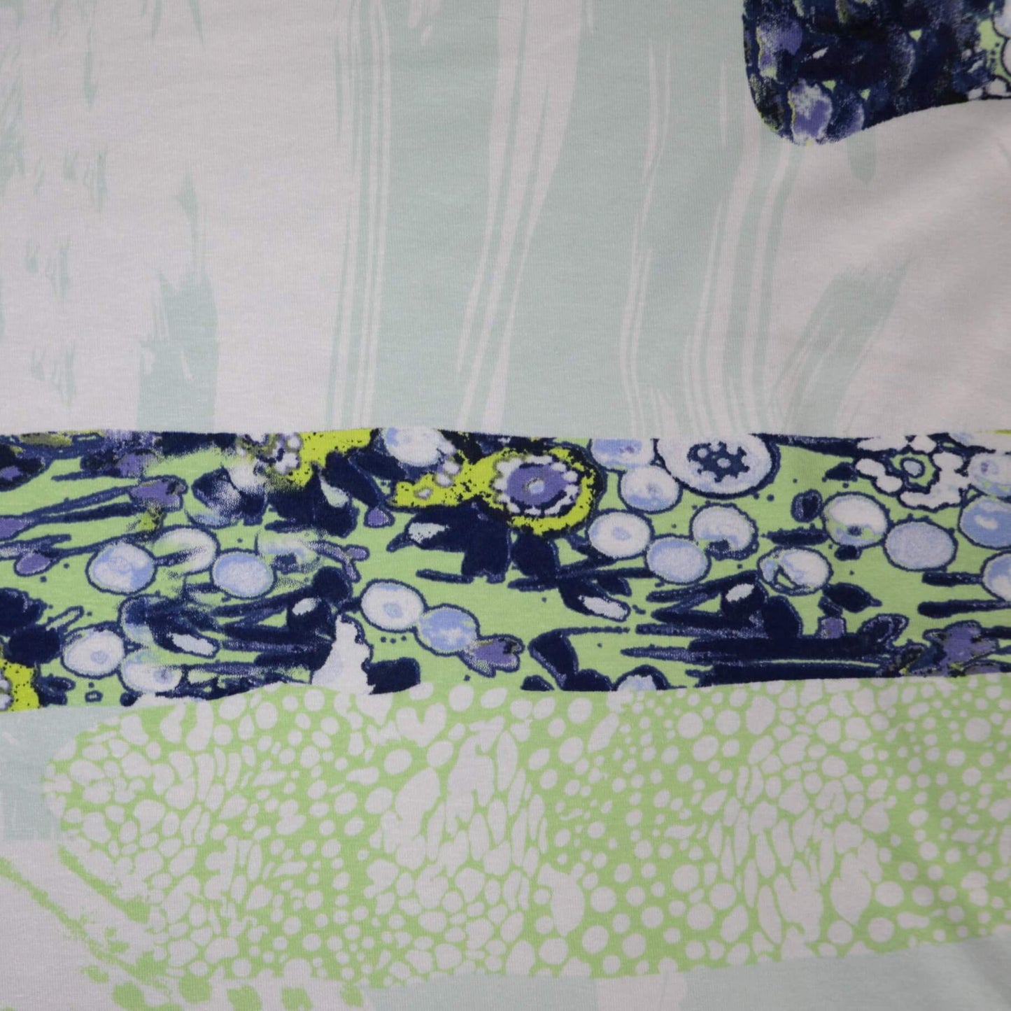 Abstract Bloom Viscose Jersey 1m