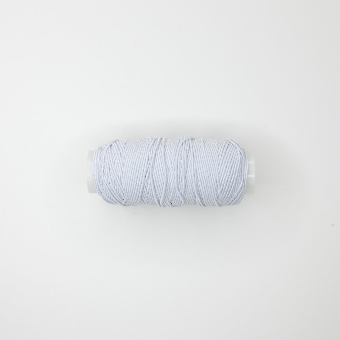 White Shirring Elastic 20m