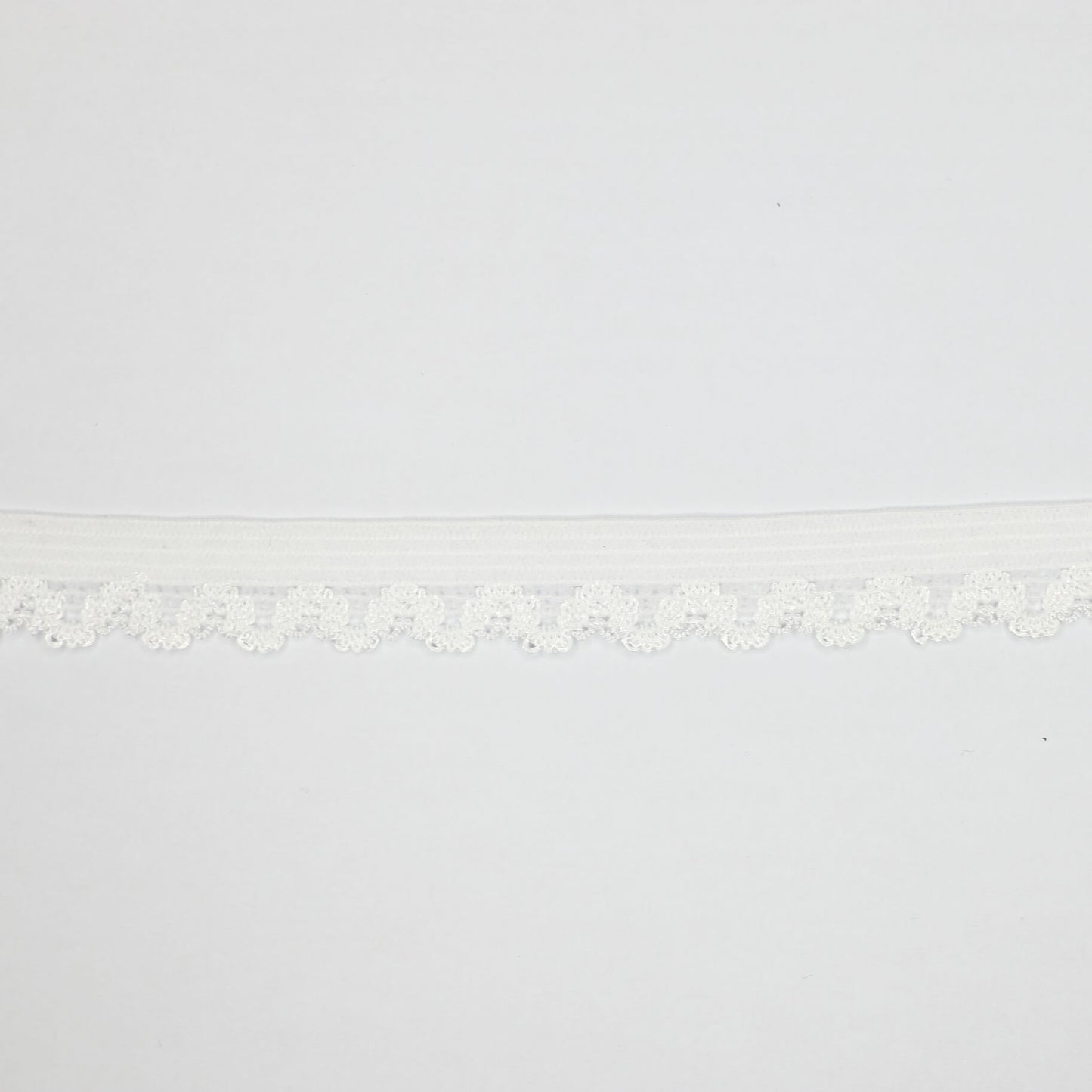 White Pico Elastic 15mm x 3m