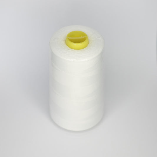 White Spun Polyester Thread 5000 yards