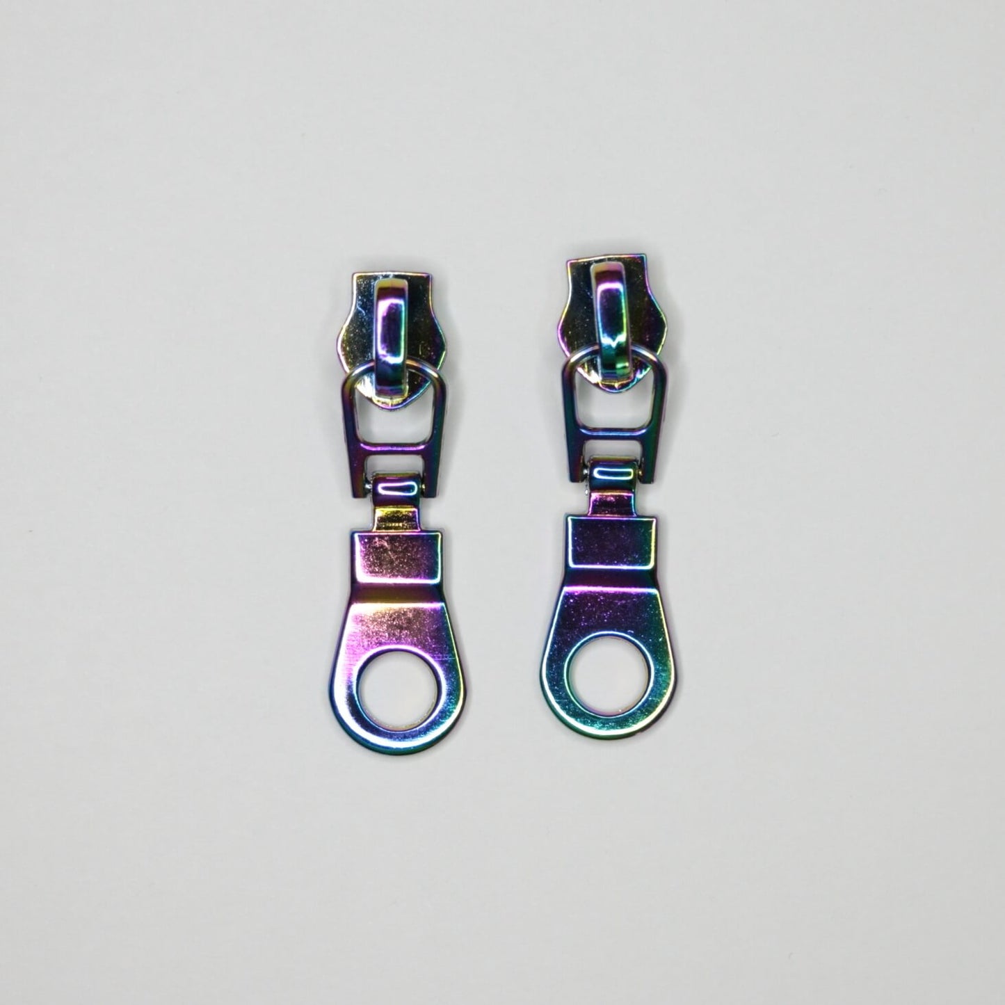 Rainbow #5 Zipper Pull Sliders 2pk