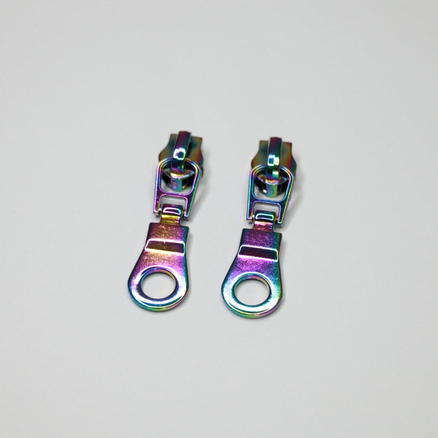 Rainbow #5 Zipper Pull Sliders 2pk
