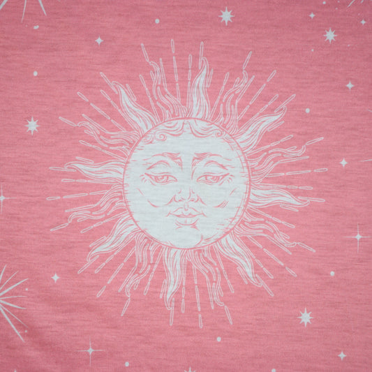 Sun Moon Pink Jersey 1m