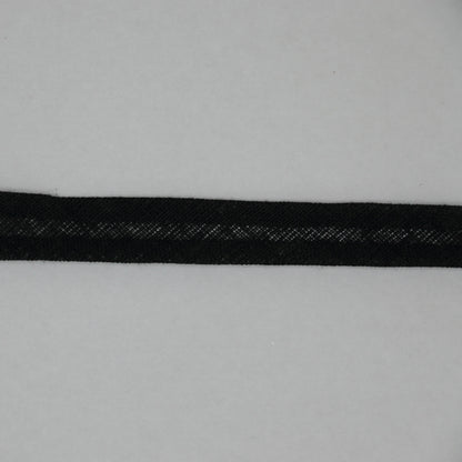 10mm Black Folded Bias-Binding per/metre