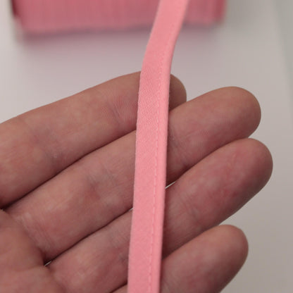 10mm Pink Cotton Piping per/metre