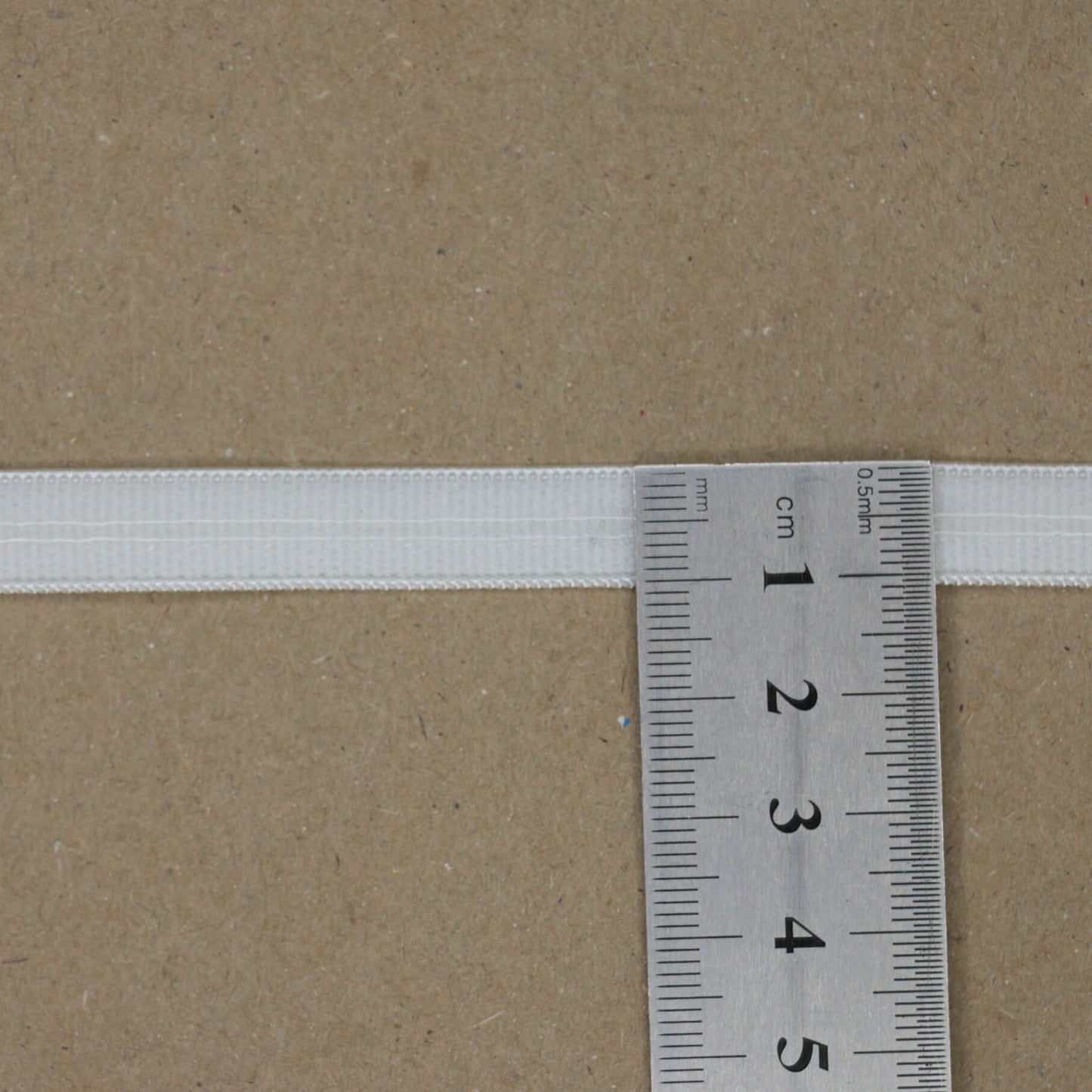 10mm White Anti-Slip Elastic Band per/metre