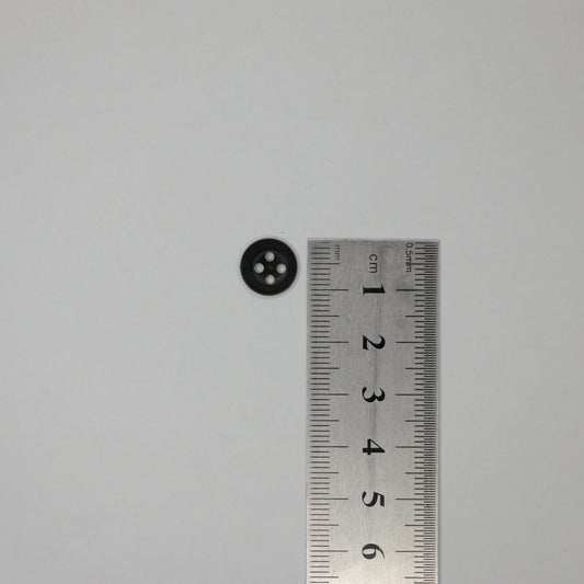 11mm Black 4-Hole Buttons 20pk