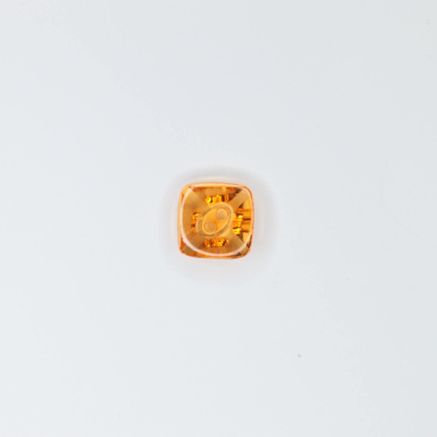 12mm Orange Cube 2H Buttons 10pk