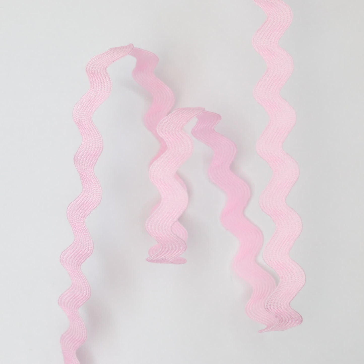 13mm Light Pink Jumbo Ric-Rac Trim per/metre