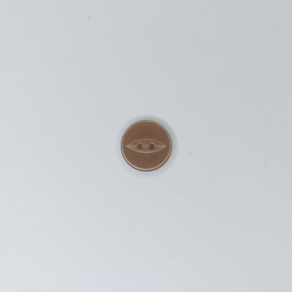 13mm Mocha 2-Hole Buttons 15pk