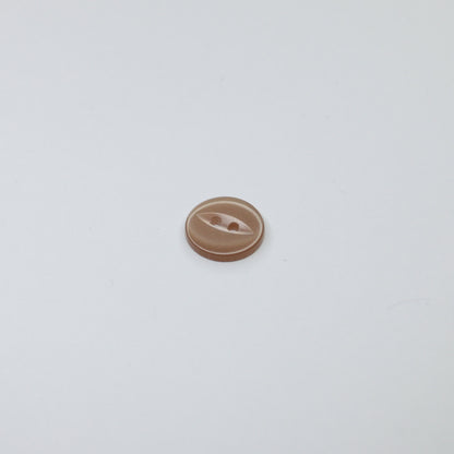 13mm Mocha 2-Hole Buttons 15pk