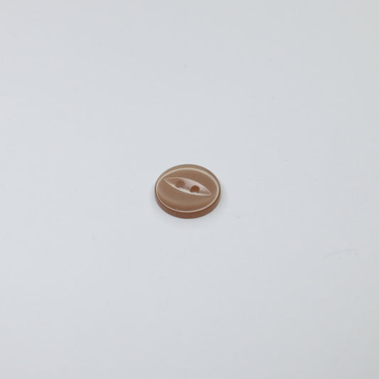 13mm Mocha 2-Hole Buttons 15pk