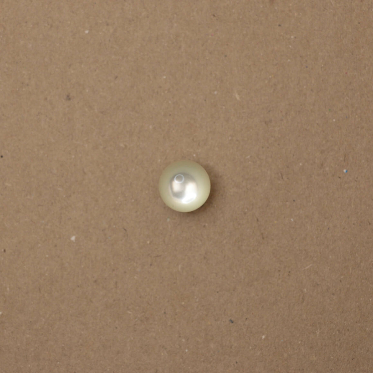 14mm Shiny Ivory Shank-Hole Buttons 10pk