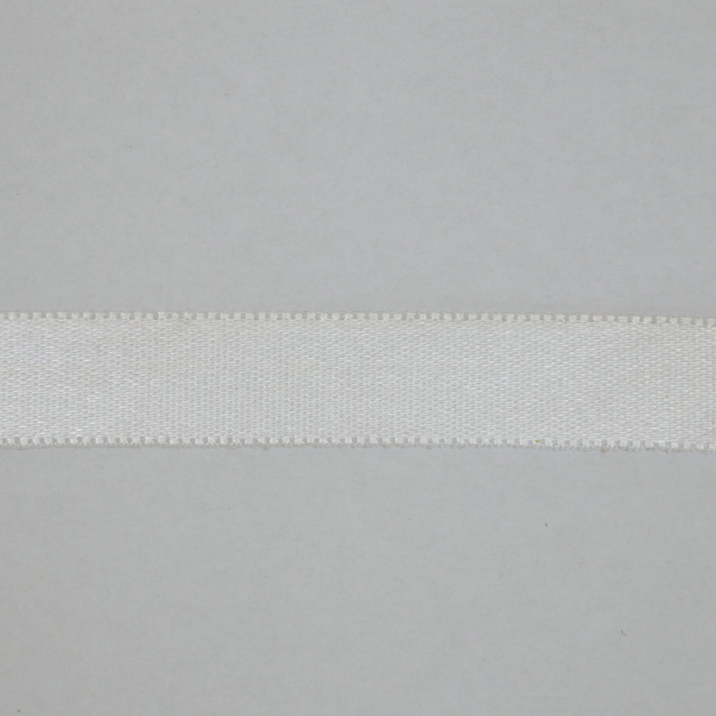 15mm White Ribbon per/metre