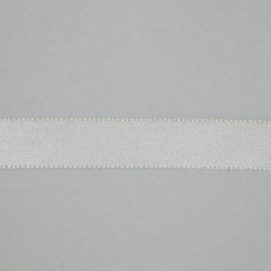 15mm White Ribbon per/metre