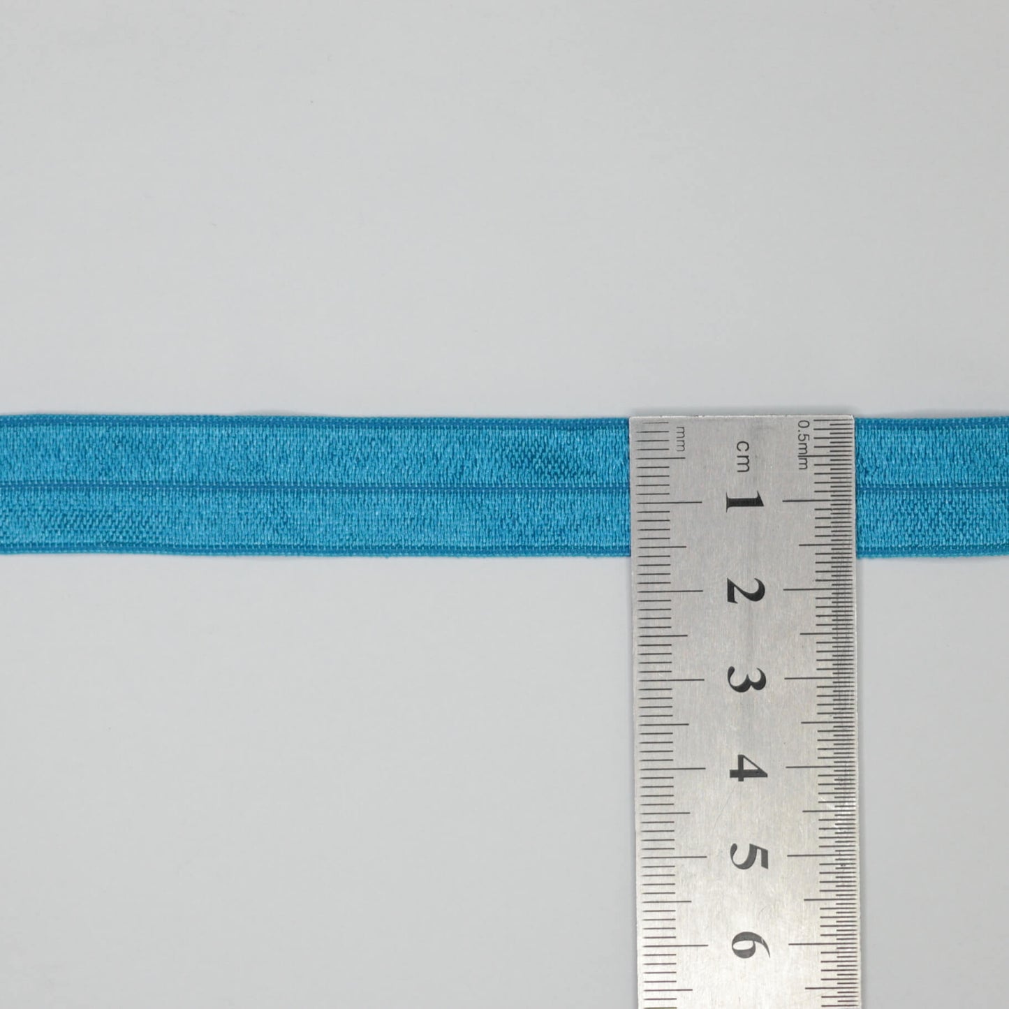 16mm Blue Foldover Elastic Band 450cm
