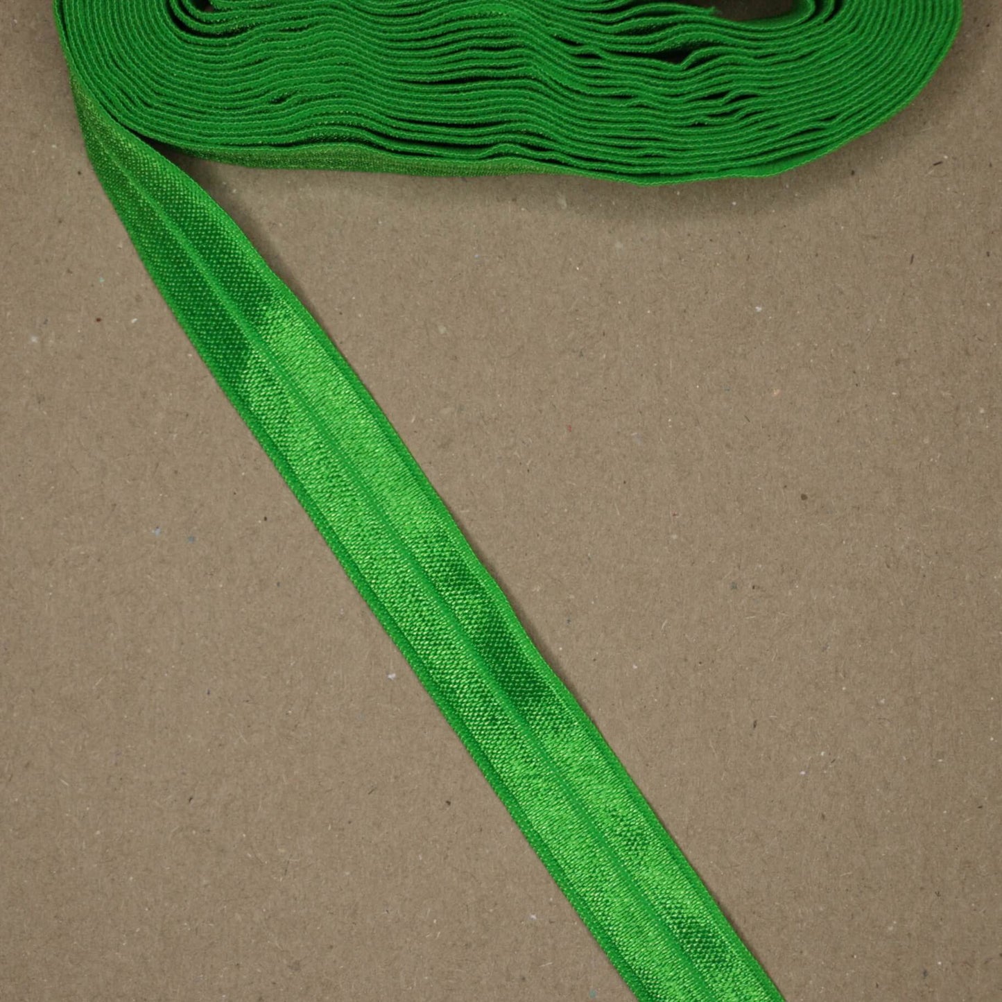 16mm Green Foldover Elastic 457cm