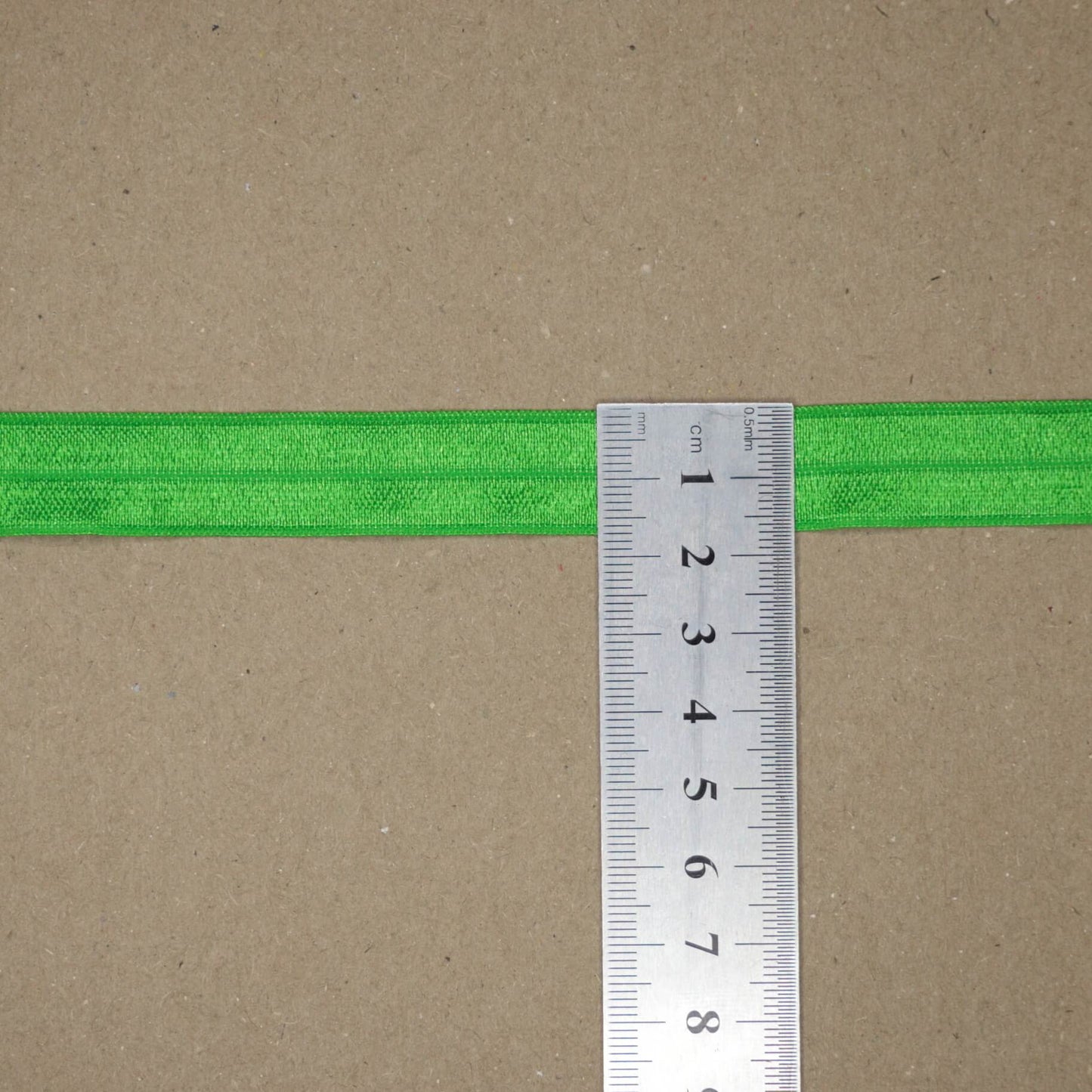 16mm Green Foldover Elastic 457cm