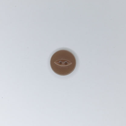 16mm Mocha 2-Hole Buttons 12pk