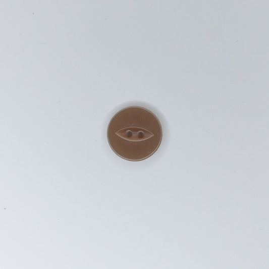 16mm Mocha 2-Hole Buttons 12pk