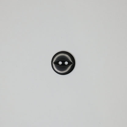 17mm Black 2-Hole Buttons 10pk