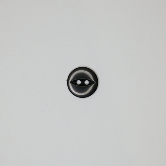 17mm Black 2-Hole Buttons 10pk