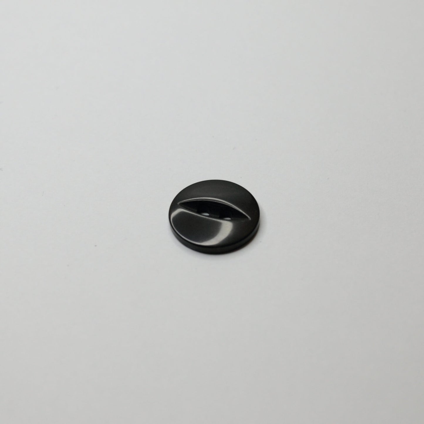 17mm Black 2-Hole Buttons 10pk