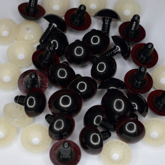 18mm Teddy Bear Safety Eyes 5 Pairs