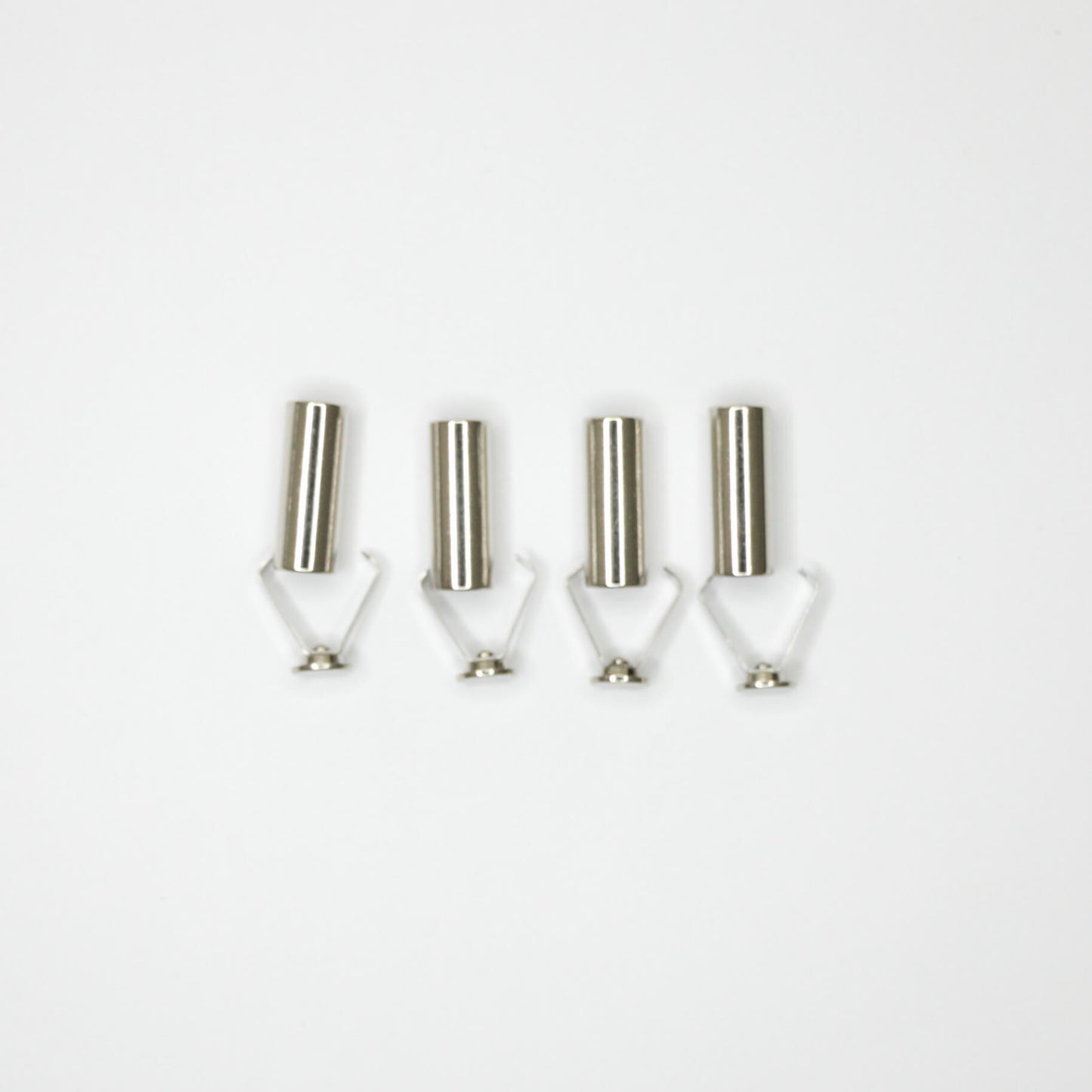 18mm x 6mm Slivery Heavy-Duty Cord Aglets 4pk