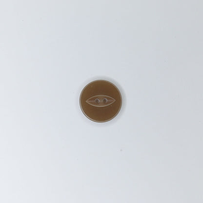 19mm Mocha 2-Hole Buttons 10pk
