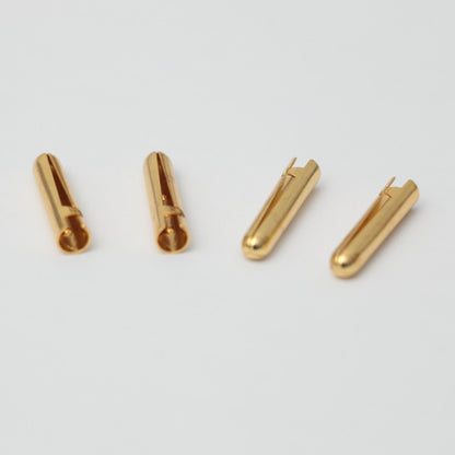 20mm Brass Metal Aglets 4pk