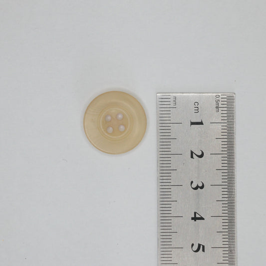 20mm Cream Marble Swirl 4-Hole Buttons 10pk