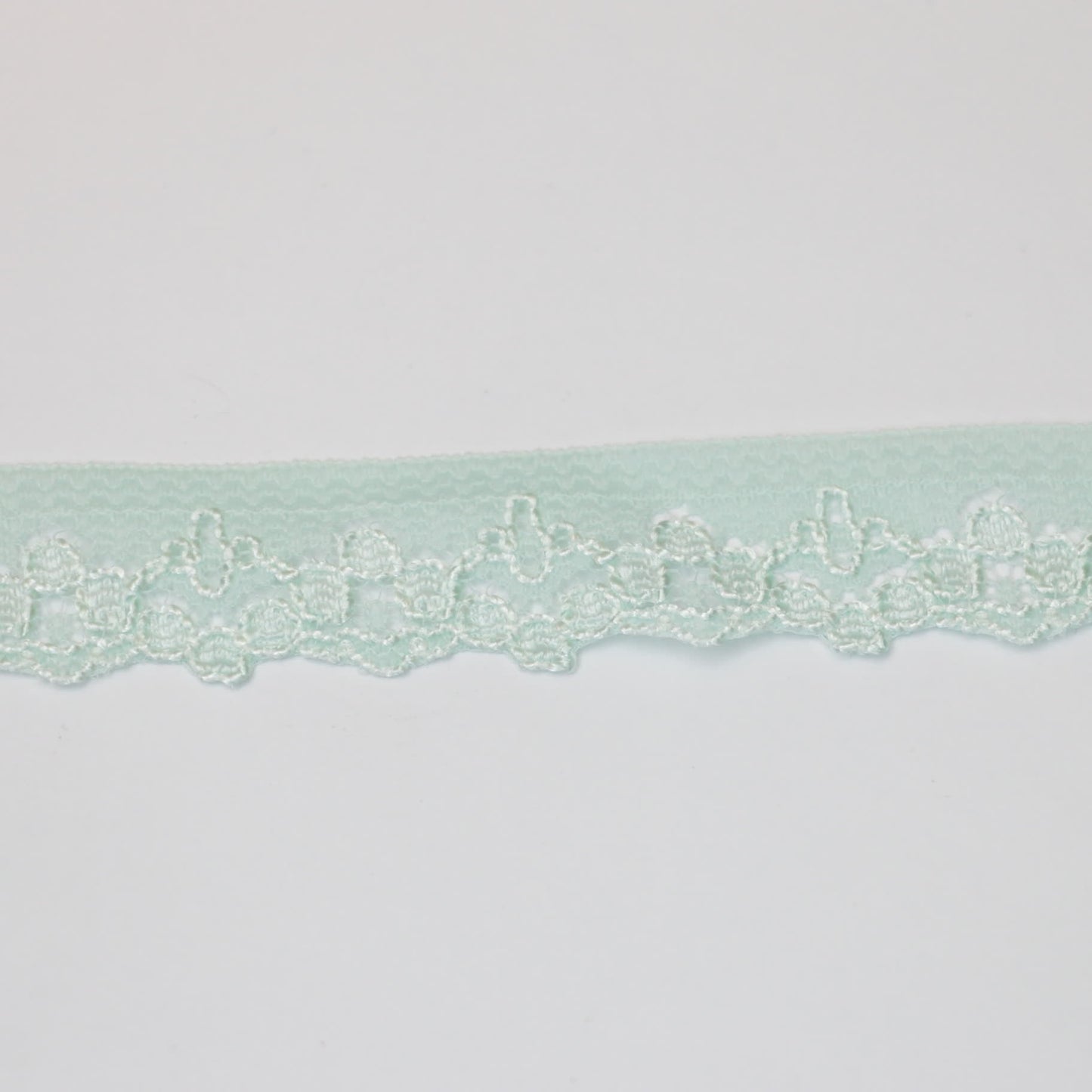 22mm Light Green Lace per/metre