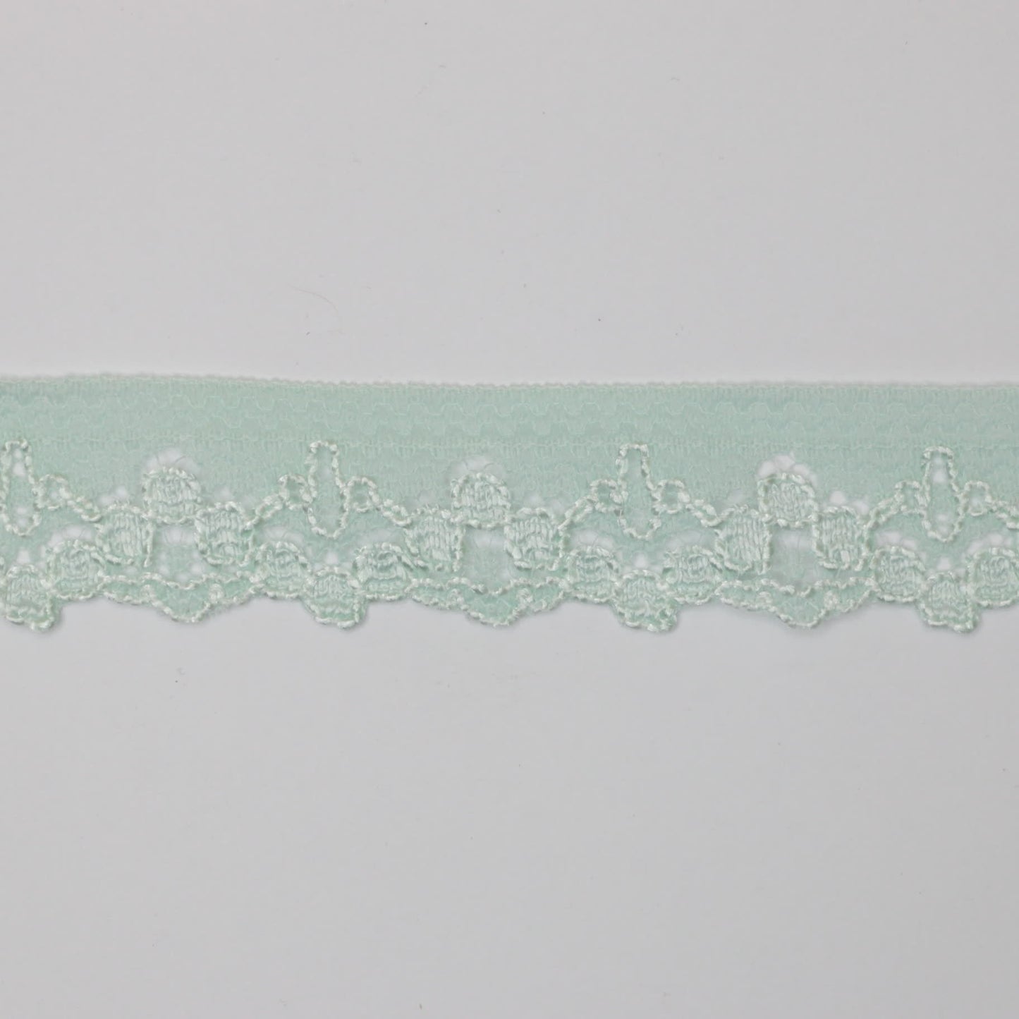 22mm Light Green Lace per/metre