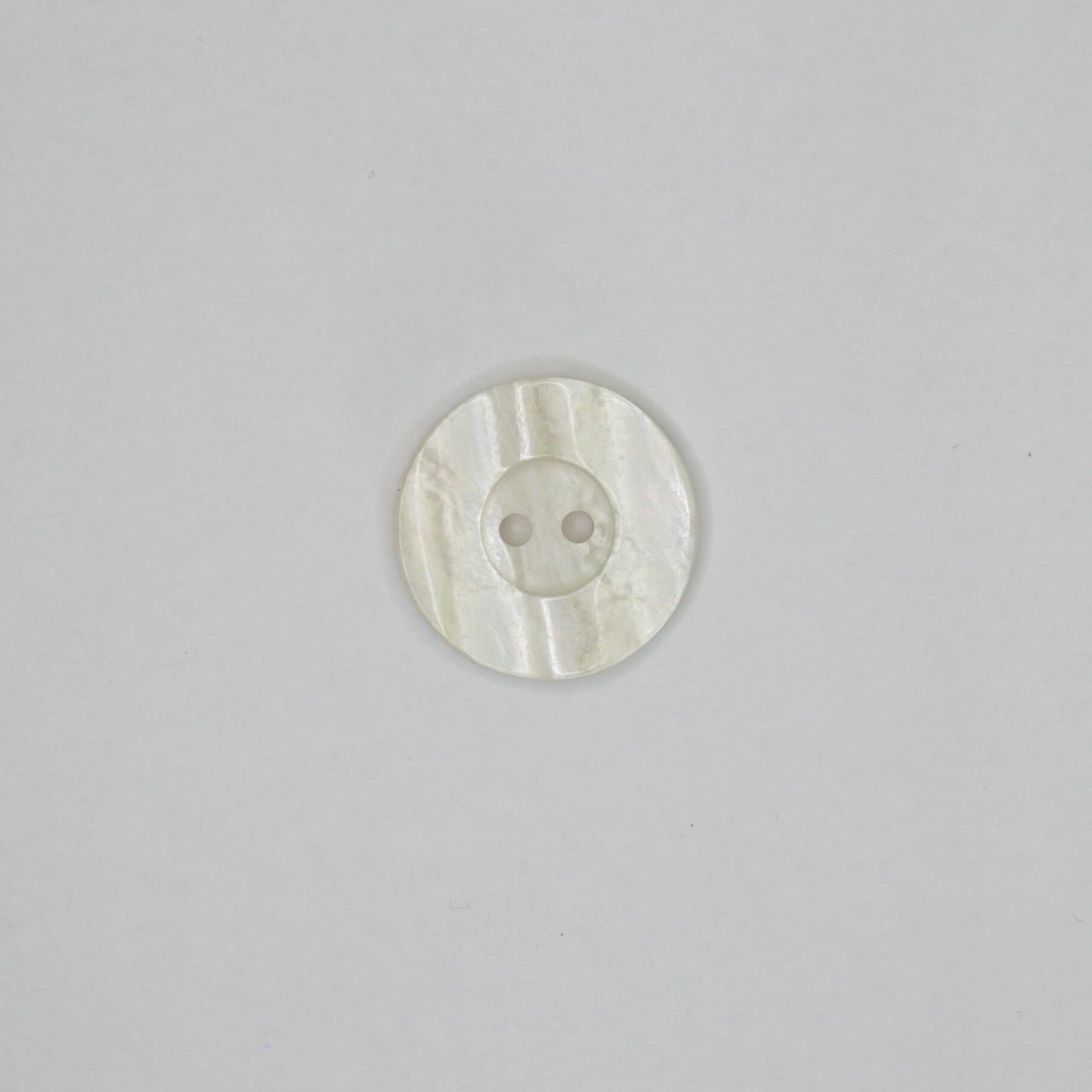 23mm Ivory Shell 2-Hole Buttons 10pk