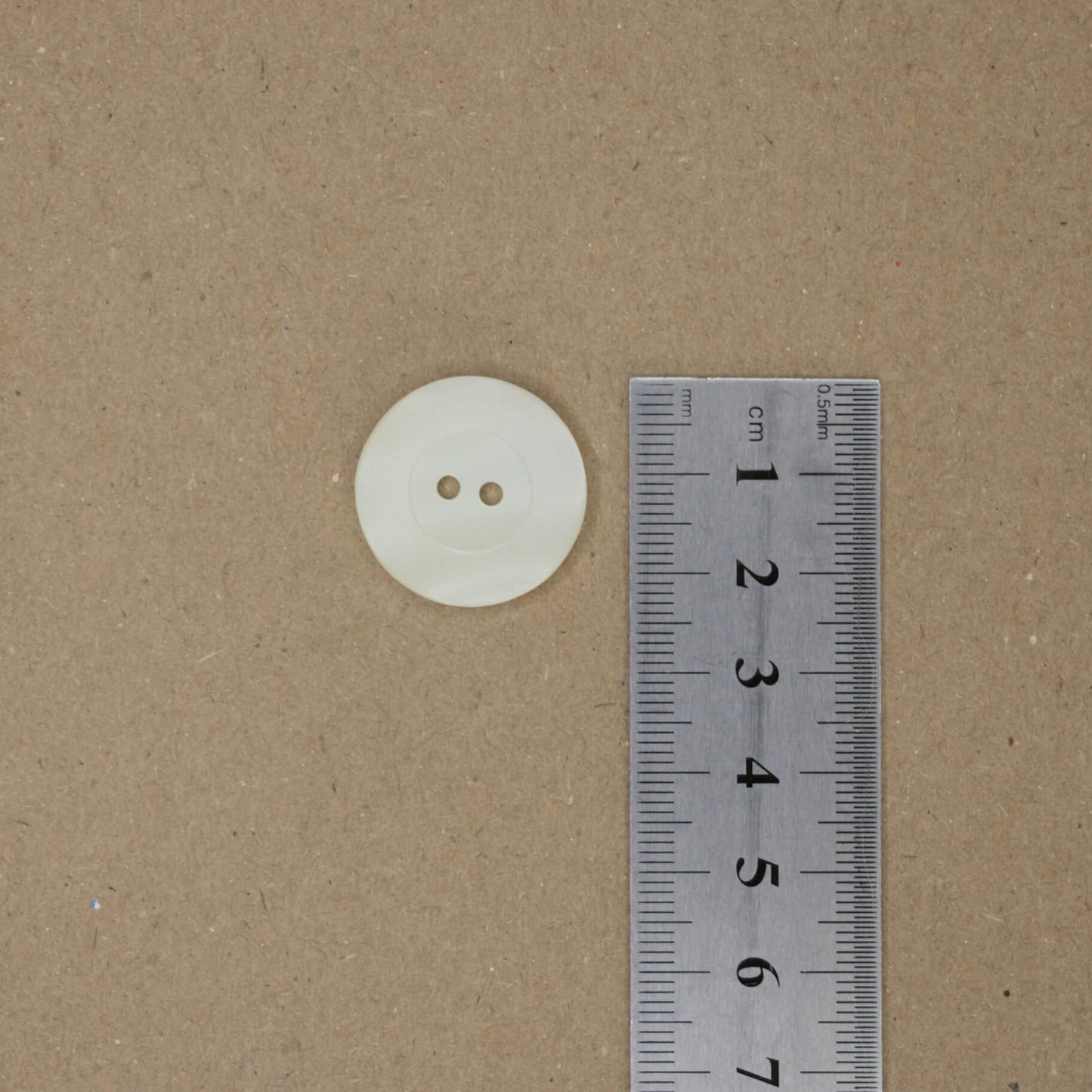 23mm Pearlescent Print-Back 2-Hole Buttons 10pk