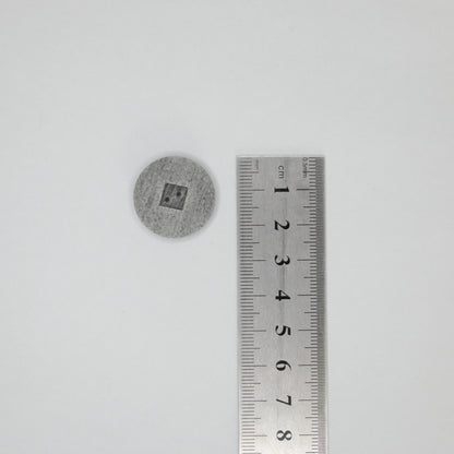 23mm Slate Grey 2-Hole Buttons 10pk