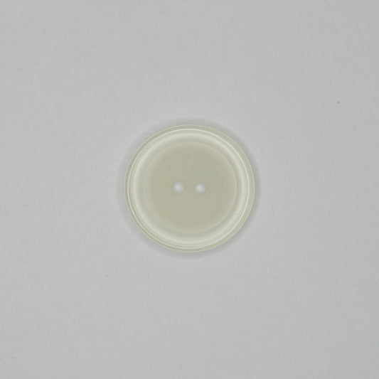 23mm Transparent Frosted 2-Hole Buttons 10pk