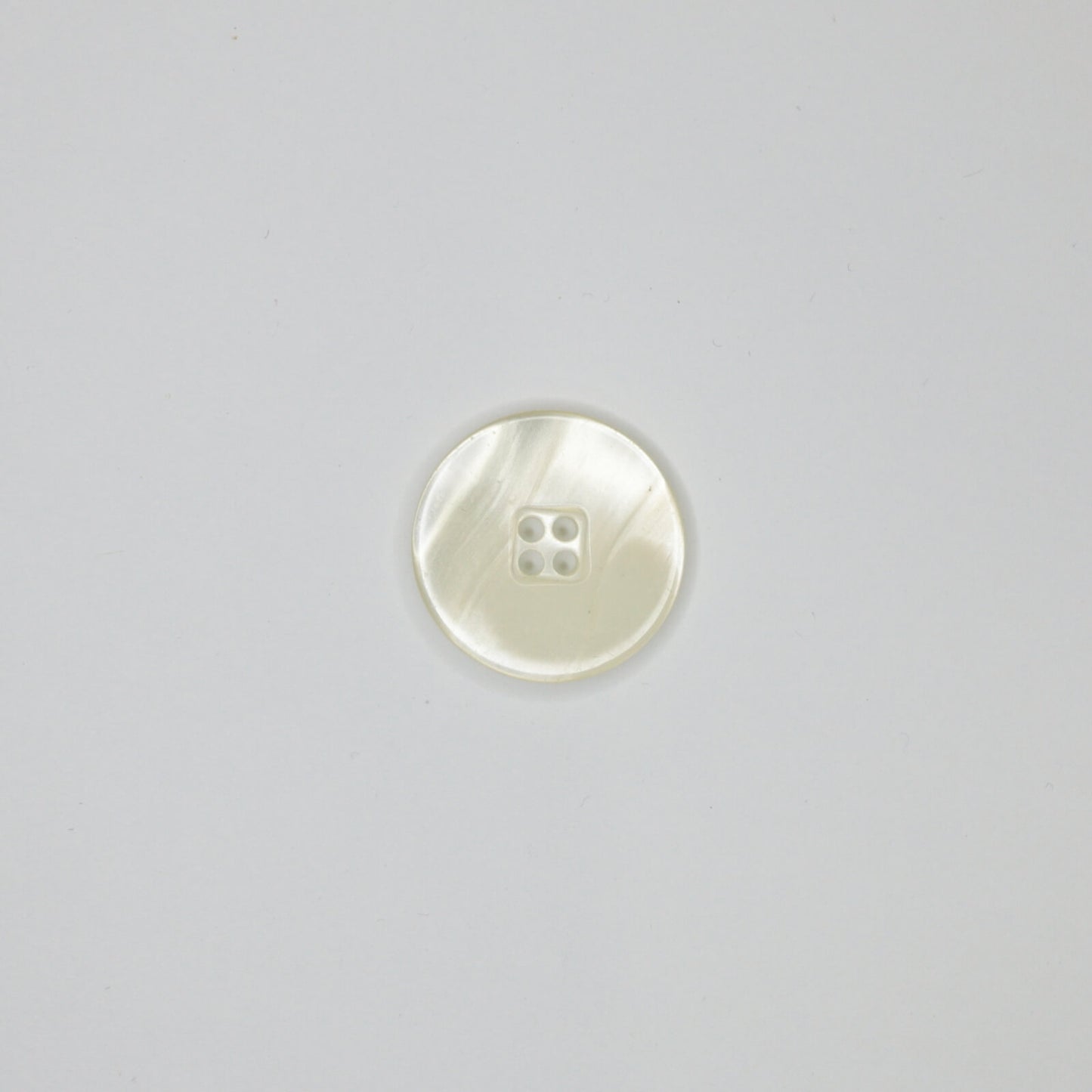 24mm Ivory Pearlescent 4-Hole Buttons 10pk