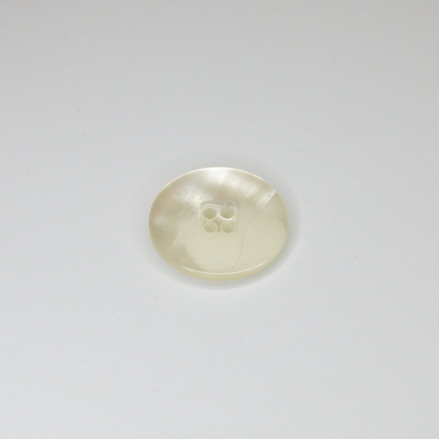 24mm Ivory Pearlescent 4-Hole Buttons 10pk