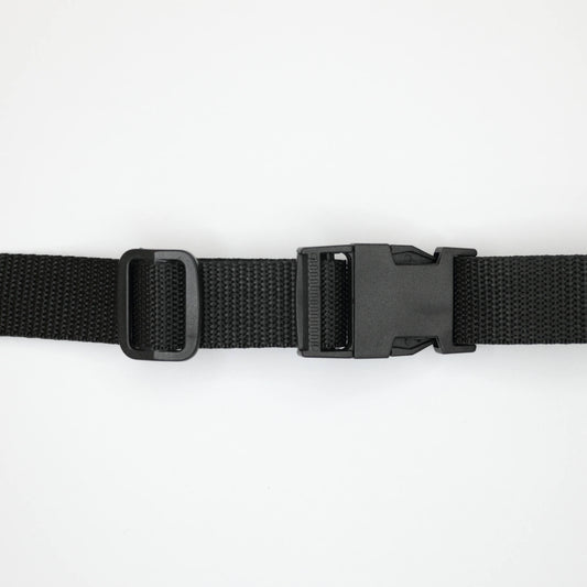 25mm Black Buckle, Slider & Webbing Bundle